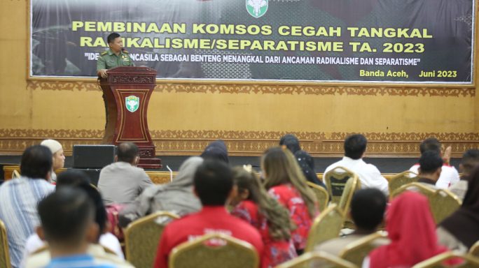Pabandya Puanter Sterdam IM Pimpin Kegiatan Komunikasi Sosial Cegah Dan Tangkal Radikalisme Kepada Para Komponen Bangsa Dan Ormas.