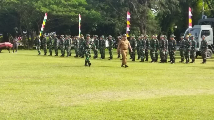 Kodim 0112/Sabang Gelar Apel Kesiapsiagaan Penanggulangan Bencana Alam