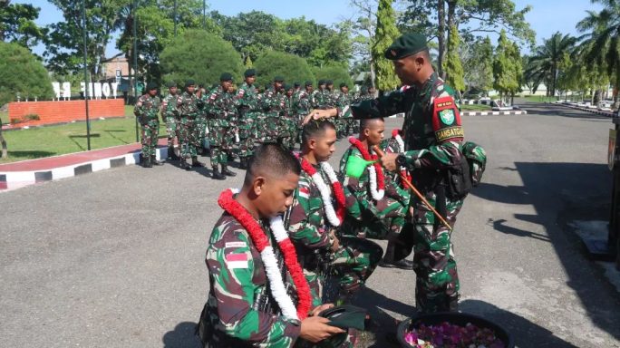 Acara Penyambutan Purna Tugas Prajurit Yonif Raider Khusus 111/Karma Bhakti