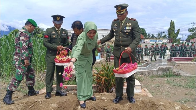 Dandim 0108/Agara Pimpin Upacara Pemakaman Militer