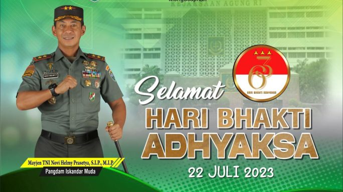 SELAMAT HARI BHAKTI ADHYAKSA