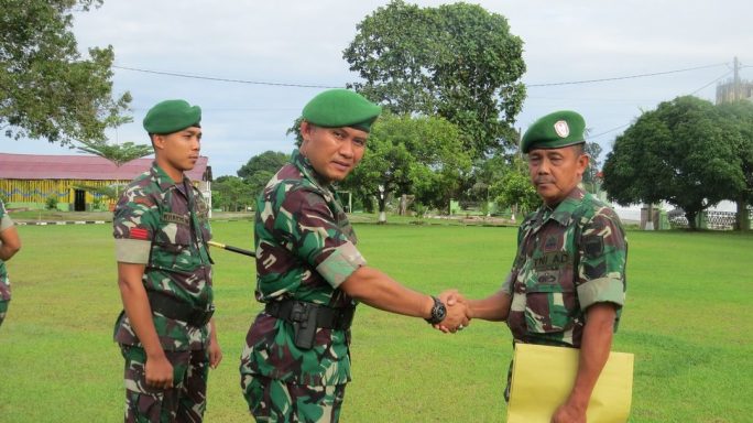 Dandim 0116/Nagan Raya Berikan Apresisi Kepada Prajurit Yang melaksanakan MPP (Masa Persiapan Pensiun)
