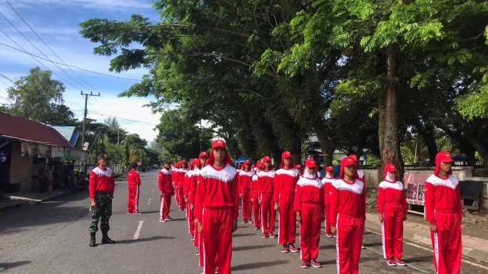 Tiga Pilar Aceh Barat Bersinergi Latih Paskibra Persiapan Menyambut HUT Kemerdekaan RI Ke – 78