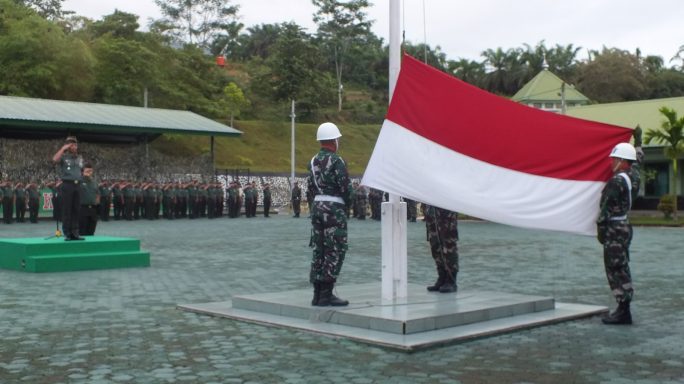 Upacara Bendera Hari Senin, Rutin Digelar Kodim 0117/Aceh Tamiang