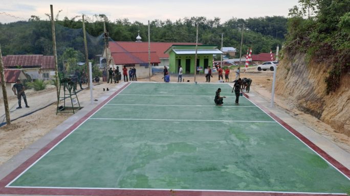 Sasaran Fisik TMMD 117 Kodim Atim Masuk Tahap Penyempurnaan