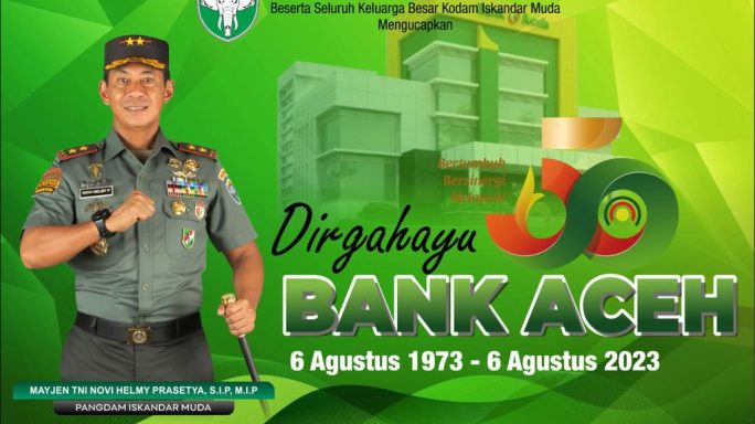 DIRGAHAYU BANK ACEH  6 Agustus 1973 – 6 Agustus 2023