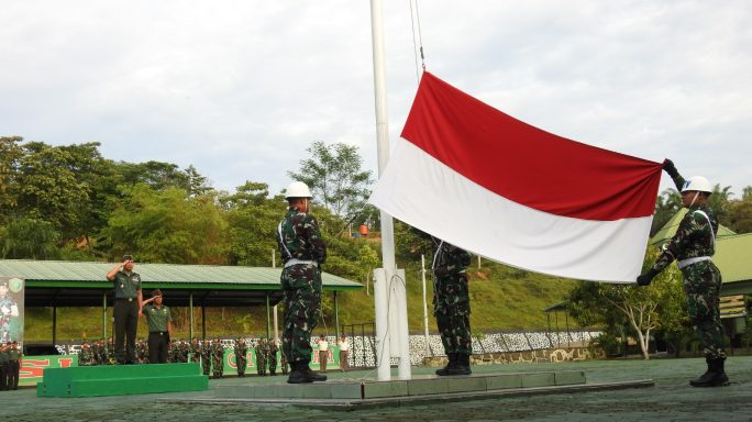 Upacara Bendera Hari Senin, Rutin Digelar Kodim 0117/Aceh Tamiang