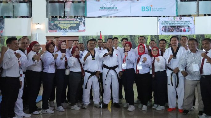 Pangdam IM membuka kejuaraan Piala Pangdam Iskandar Muda Taekwondo Championship Tahun 2023