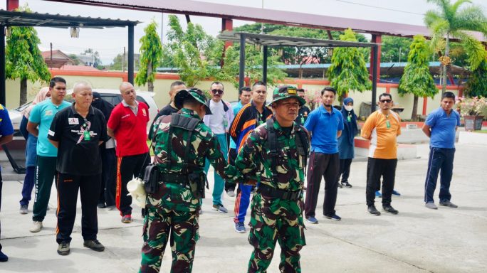 SINERGITAS DAN SOLIDARITAS ANTARA TNI DENGAN SATPOL PP PROV ACEH