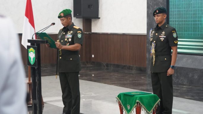 Pangdam IM Pimpin Sertijab Pejabat Kodam IM