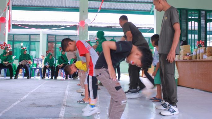 Memeriahkan HUT ke 78 Kemerdekaan RI, Kodim 0107/Asel Mengadakan Lomba Antar Prajurit, Persit dan Anak-Anak