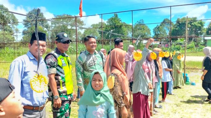 Babinsa: Jajaran Kodim 0119/BM Berikan Pengamanan Meriahkan HUT RI Ke-78