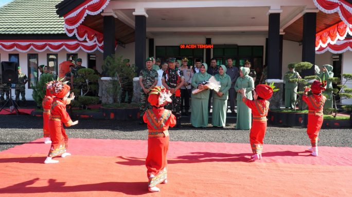 Kunjungan Kerja Danrem 011/ Lilawangsa Ke Kodim 0106/ Aceh Tengah