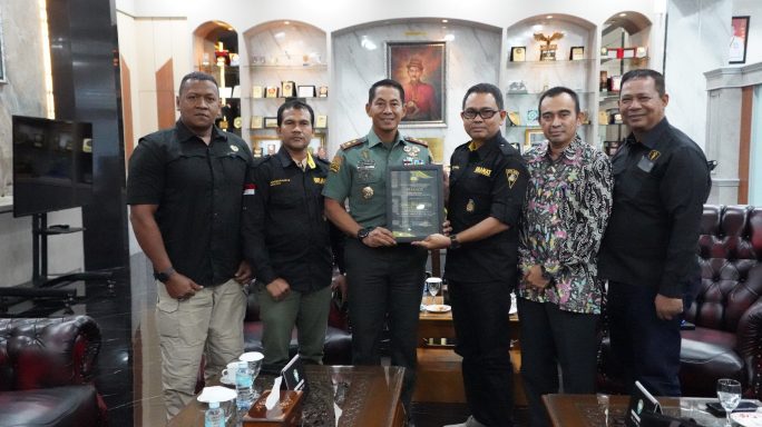 Pangdam IM menerima Audiensi dari Ketua Granat (Gerakan Anti Narkoba).