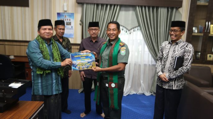 Pangdam IM Silaturrahmi Ke Kantor MPU Aceh