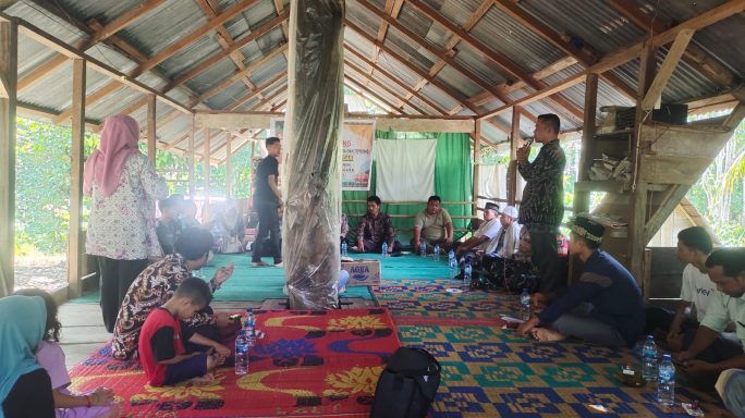 Danposramil Darul Hasanah Bersama Muspika Laksanakan Sosialisasi Bahaya Narkoba