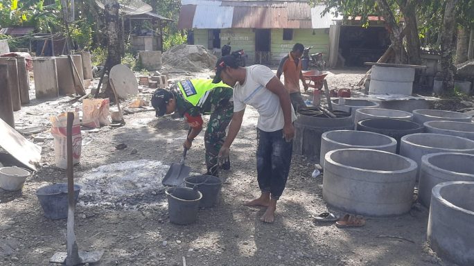 Serma Chandra Wanna, Berikan Dukungan Moral kepada Para Wirausaha Lokal.