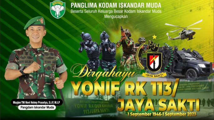 DIRGAHAYU YONIF RK 113/JAYA SAKTI