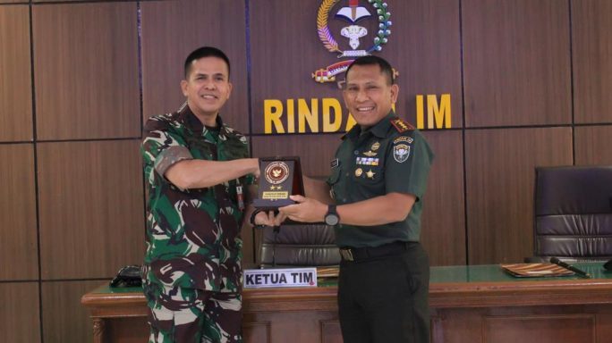 Sosialisasi dan Monev Diklat Bela Negara di Rindam Iskandar Muda