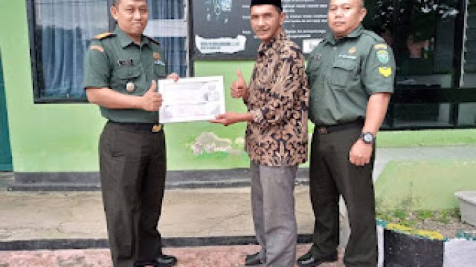 Atas Inovasi Hand Traktor Berbasis Remote Control, Danramil 12/Sakti Apresiasikan Keuchik Cot Sukon Marzuki