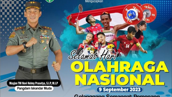 Selamat Hari Olahraga Nasional 09 September 2023