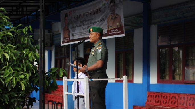 Ini Pesan Dandim 0104/Atim, Saat Saweu Sikula di SMA Negeri 3 Langsa