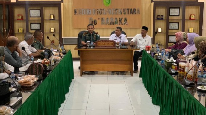 Kodim Aceh Utara Sinergikan dan Kuatkan kembali UMKM Aceh Utara dan Lhokseumawe menuju Masyarakat Mandiri