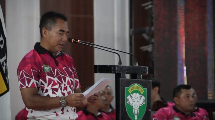 Kasdam IM secara resmi menutup turnamen kejuaraan Pangdam Iskandar Muda open Karate Championship Tahun 2023.