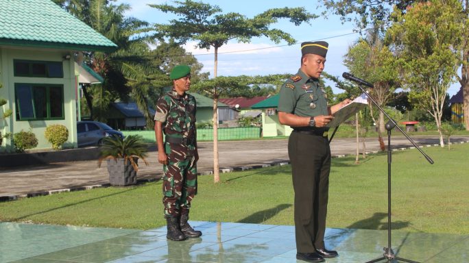 Dandim berikan Motivasi kepada seluruh personil Kodim 0116/Nagan Raya