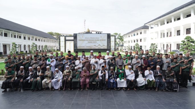 Pangdam IM Gelar Silaturahmi dengan Ulama Se-Aceh.