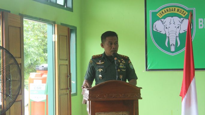 Kodim 0116/Nagan Raya Terima Penyuluhan Hukum Kodam IM