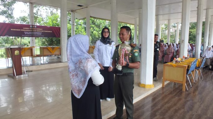 Dandim 0117/Aceh Tamiang Pimpinan Langsung Pembukaan Lomba Cerdas Cermat Wawasan Kebangsaan Tingkat SMA/SMK/MA Sederajat Se-kabupaten Atam