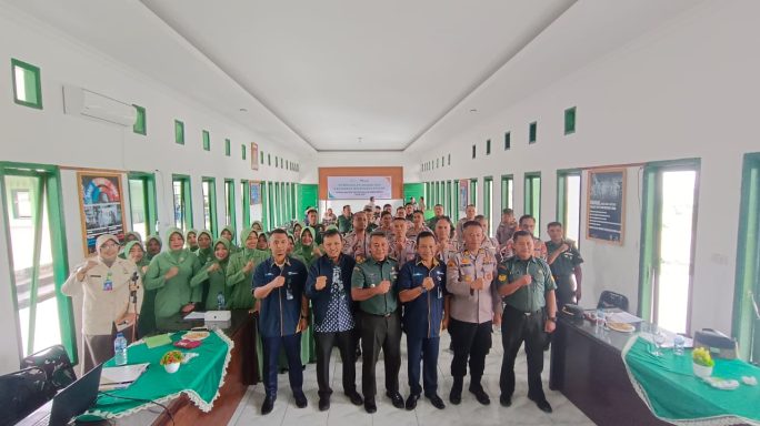 Personil TNI-Polri dan ASN Serta Persit Terima Sosialisasi Asabri Dan Bank BSI