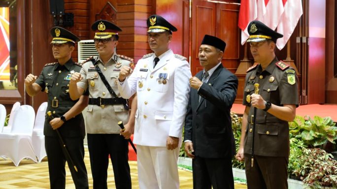 Hadiri Pelantikan Pj Bupati Aceh Selatan, Dandim 0107/Asel