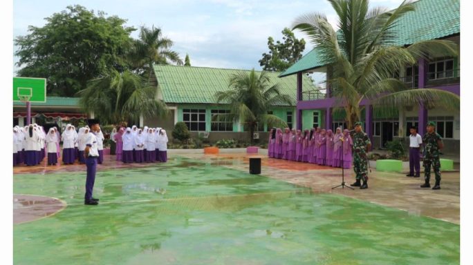 DANYONIF 117/KY MENJADI IRUP DI PESANTREN TEKNOLOGI MUAMALAT SOLIDARITY BOARDING SCHOOL JANTHO