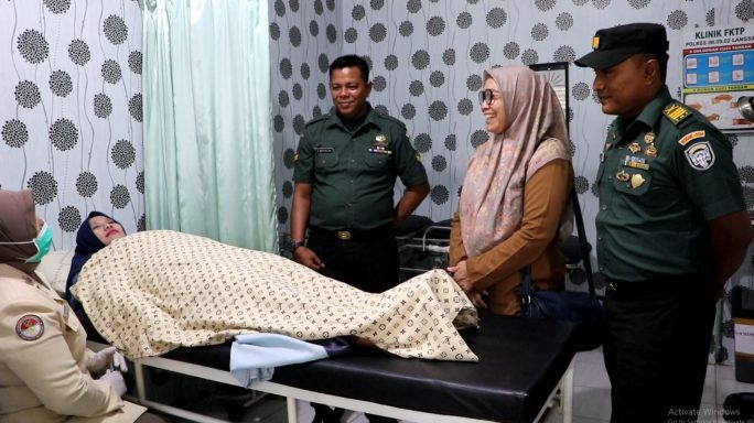 Peringati HUT TNI Ke 78, Kodim 0104/Atim Bersama BKKBN Gelar Pekan Pelayanan KB Kesehatan