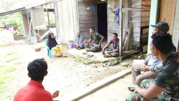 Kedekatan Satgas TMMD Ke 118 Dengan Warga Buluh Dori, Terlihat Jelas Dalam Komsos