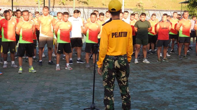 Tingkatkan Kemampuan Fisik Prajurit, Kodim 0117/Aceh Tamiang Laksanakan Samapta Periodik II