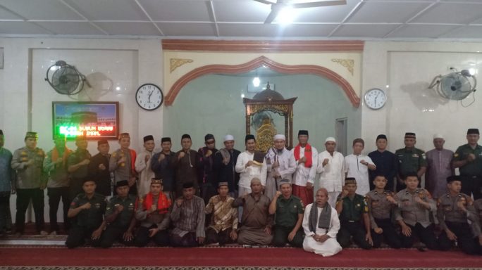 Dandim 0108/Agara Ikuti Kegiatan Berjamaah Subuh Keliling (BERSHULING)