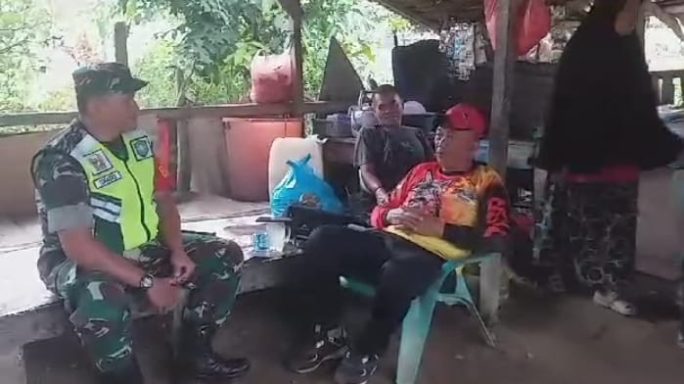 Terus Jaga Hubungan Baik, Babinsa Laksanakan Komsos Dengan Warga Binaan