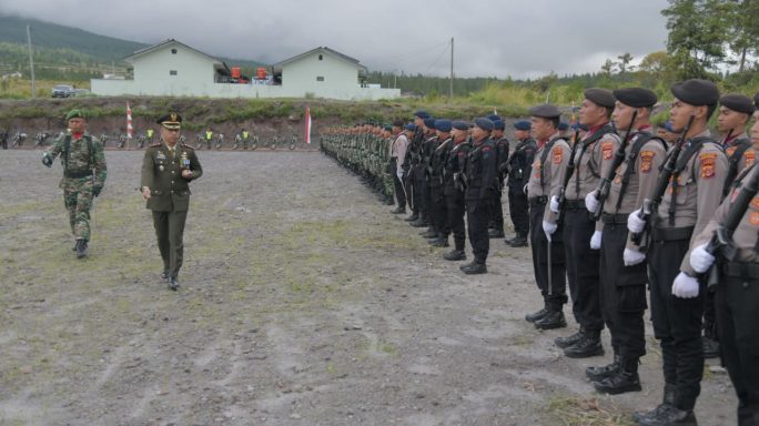 Peringati HUT Ke 78 Tahun, Letkol Kav Ino Dwi Bacakan Amanat Panglima TNI