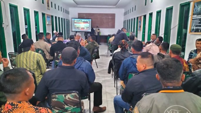 Meriahkan HUT KE 78 TNI, Kodim 0119/BM Nobar Pagelaran Wayang Kulit