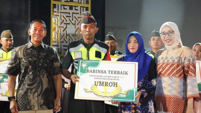 Umroh dari Pangdam IM untuk 5 Babinsa terbaik Kodam IM