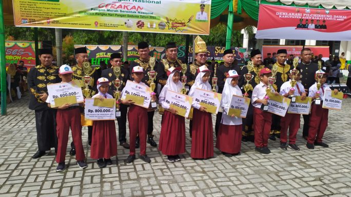 Kasdim 0105/Abar Hadiri Upacara Peringatan Hari Ulang Tahun Kota Meulaboh Ke – 435