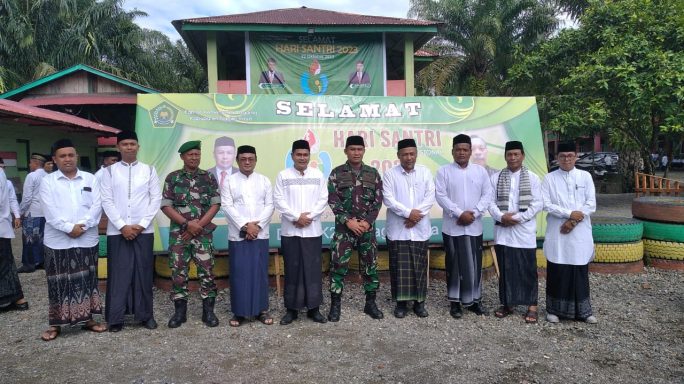 Dandim 0116/Nagan Raya Hadiri Upacara Hari Santri Nasional Tahun 2023