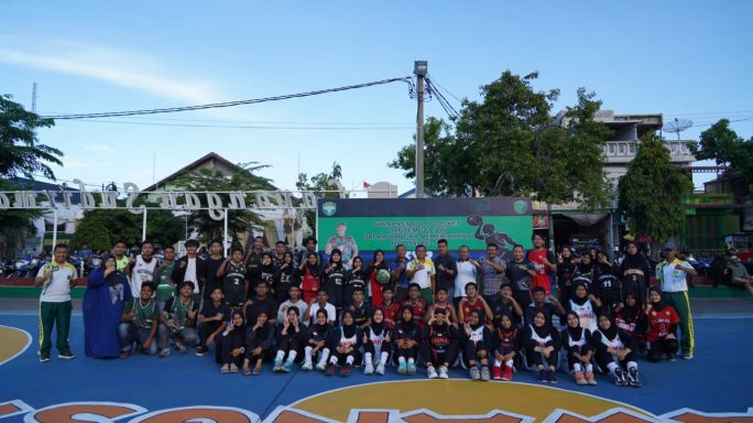 28 Tim Lhokseumawe Rebut Piala Basket Danrem Cup 2023