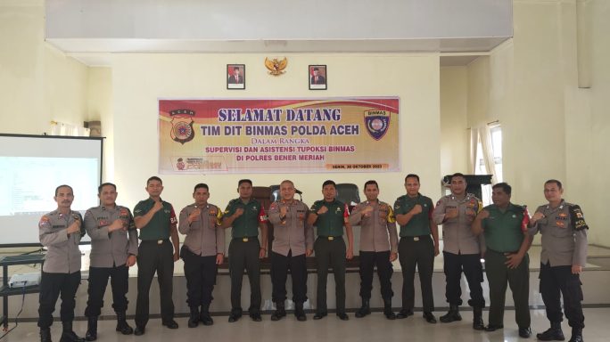 Babinsa Kodim 0119/BM Ikuti Sosialisasi Superpisi dan Asistensi Binmas