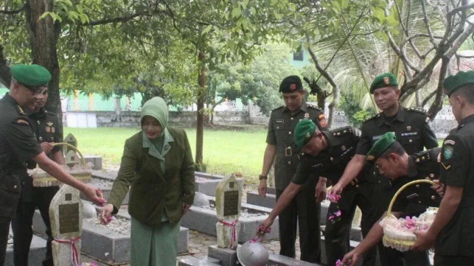 DALAM RANGKA HUT KEUANGAN KUDAM IM GELAR ZIARAH DAN SYUKURAN