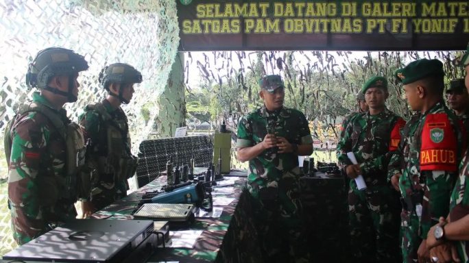 PABAN VI/OPS DN SOPSAD KUNJUNGI MAKO YONIF 116/GS