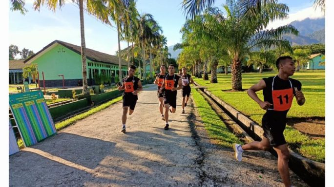 BATALYON INFANTERI 117/KY MELAKSANAKAN GARJAS PERIODIK